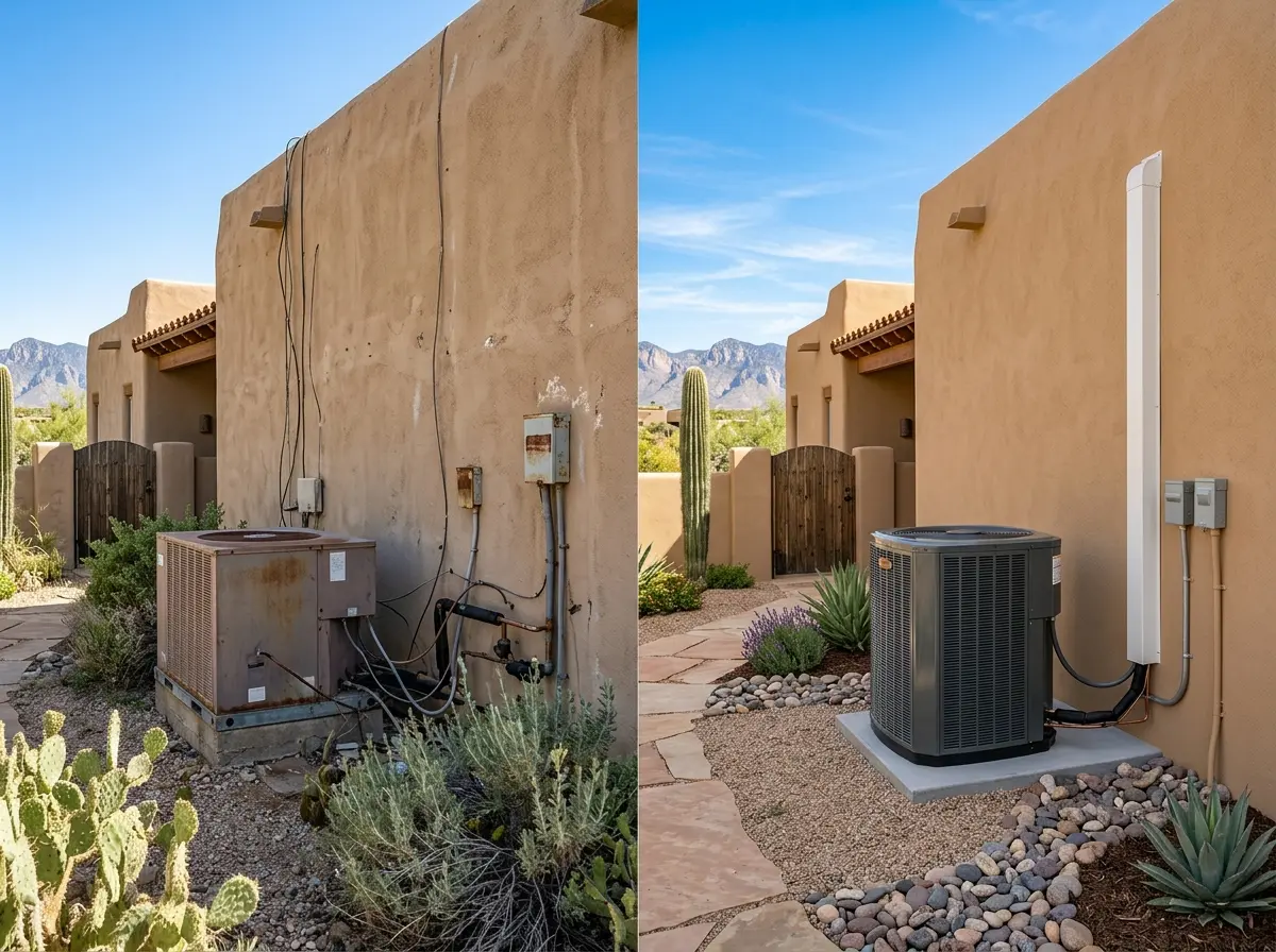 Completed roofing project